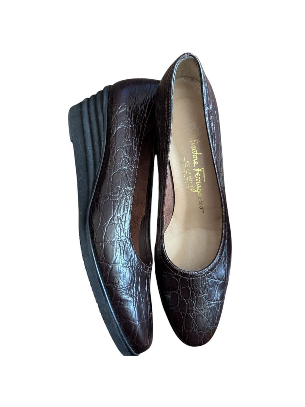 Salvatore Ferragamo Boutique Wedge Heel